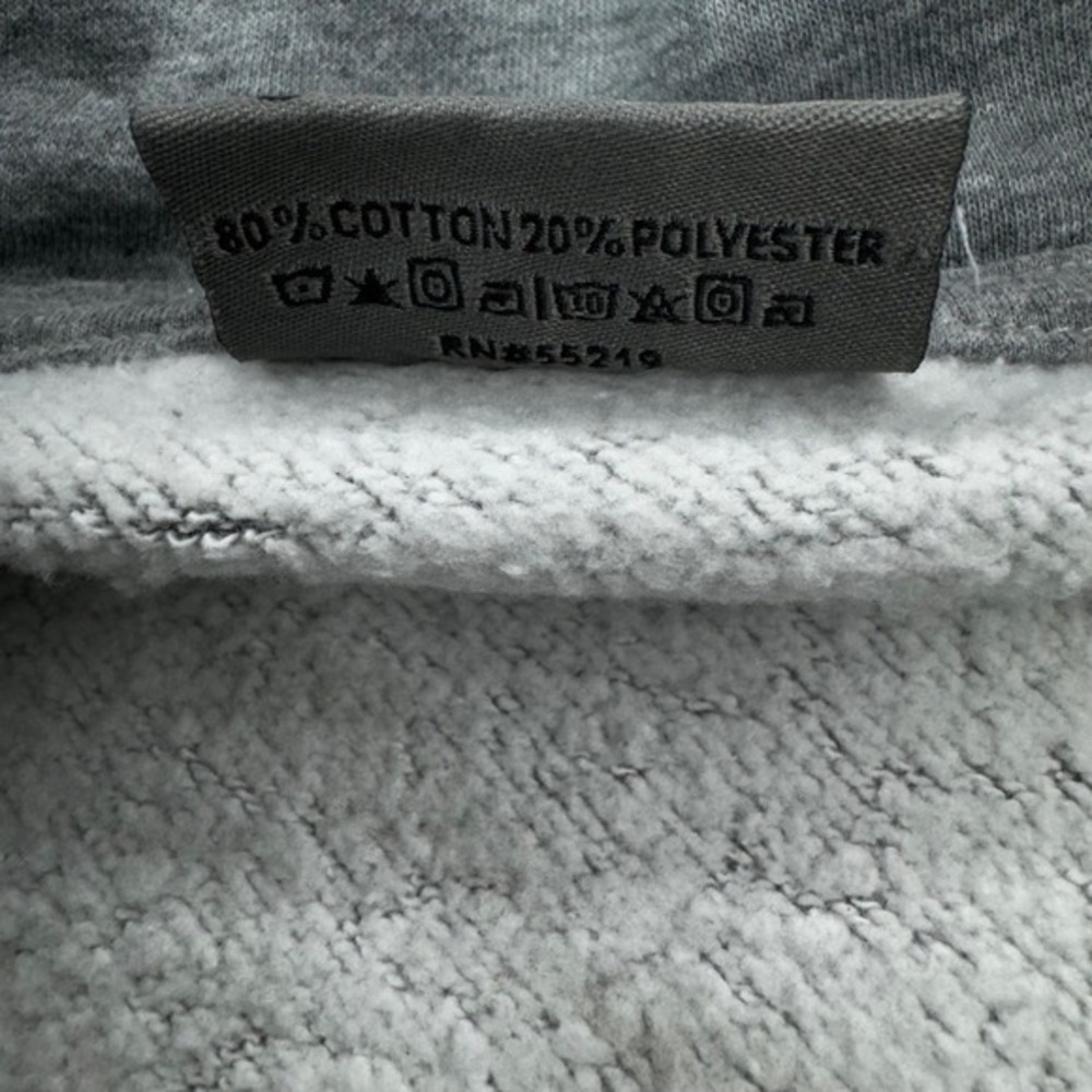 Taylor Swift‎ The Eras Tour Gray Zip Sweatshirt Large or XL Boxy fit Pop Music - Picture 8 of 9